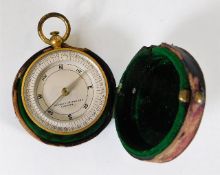 A Victorian Negretti & Zambra pocket compass