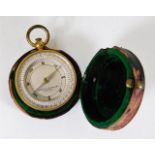 A Victorian Negretti & Zambra pocket compass