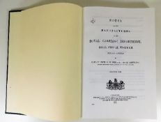 Book: Note of the Manufactures of the Royal Carria