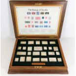 A cased set of twenty five silver proof ingot Stam