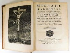 Book: MISSALE PARISIENSE Illustrissimi et Reverend