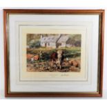 A framed David Shepherd Limited Edition print 641/