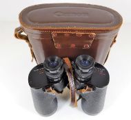 A cased set of Canon 7x50 binoculars