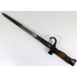 A WW1 French bayonet 20.5in long