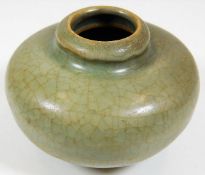 A 15thC. Ming period Celadon glaze Chinese brush p