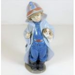 A LLadro Little Fireman 06334 with box 8.5in