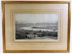 A William Wylie lithograph, pencil signed proof 13