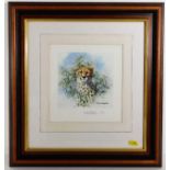 A framed David Shepherd Limited Edition print 208/