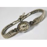 A Benrus vintage ladies wristwatch