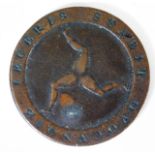 A George III 1798 Isle of Man half penny