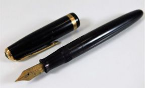 A Parker Duofold fountain pen with 14ct nib