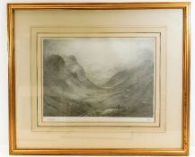 A William Wylie lithograph, pencil signed proof 1/