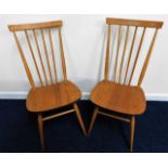 A set of four Ercol dining all purpose dining chai