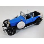 A Franklin Mint Rolls Royce Cabriolet Silver Shado