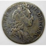 William III 1697 sixpence 20.25mm