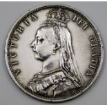 A Victorian half crown 1887 32mm 14.1g