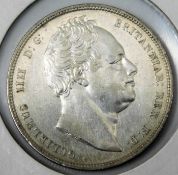 An 1836 William IV half crown of high grade 38.5mm