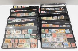 Approx. thirty loose stamp stock sheets
