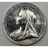 A Queen Victoria silver medal 1837-97