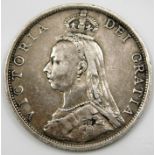 A Victorian florin 1890 28.25mm 11.2g