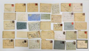 Fifty two letters dating to Victorian & some Edwar