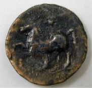 Ancient Greece c.500 BC Sicily Syracuse Hemilitron