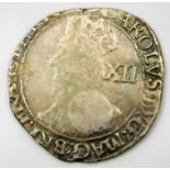 A Charles I shilling 30mm 5.9g