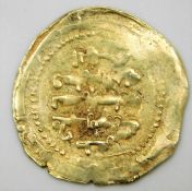 A Persian style gold coloured coin c.800-900 AD 24