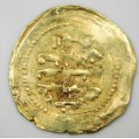 A Persian style gold coloured coin c.800-900 AD 24