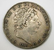 An 1819 George III crown 37.75mm 28.4g