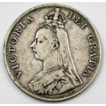 A Victorian double florin 1890 36mm 22.4g