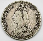 A Victorian double florin 1890 36mm 22.4g