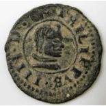 A 17thC. Spanish Philip IV coin 21mm