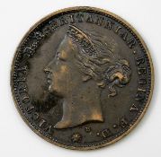 A Jersey 1/24 shilling 1877 25mm