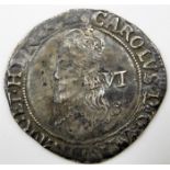 A Charles I sixpence 26mm