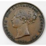 A Jersey 1/26 shilling 1858 28mm