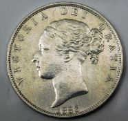 An 1883 Victoria half crown of high grade 32mm 14g