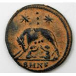 A Roman Romulus & Remus coin 18mm