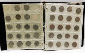 Two albums of various coinage including pre-1947,