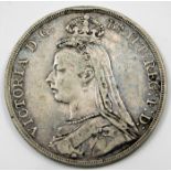 A Victorian crown 1889 38.5mm 28g