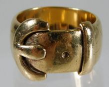 A large belt buckle ring size S 14.1g