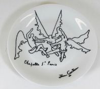 A Jean Cocteau plate