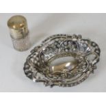 A small silver T. Hazlewood & Co 1900 bonbon twinn