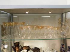 A quantity of early/mid 20thC. glasses & glassware