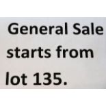 General Sale starts from lot 135