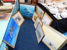 A quantity of framed pictures & prints