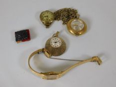 A ladies Seiko watch & other items