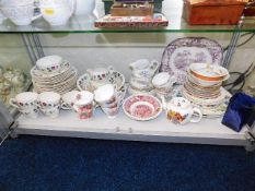 A quantity of sundry pottery & china