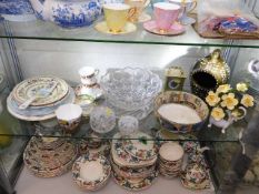 A Royal Doulton Dickens series bowl & other items