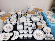 A large quantity of Portmeirion pottery Botanic Ga